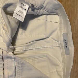 Joe's Jeans Cream Wide Leg Trousers